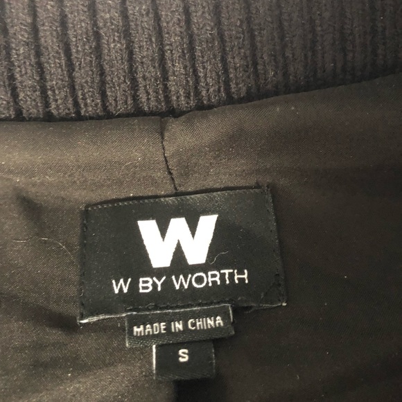 W by Worth | Jackets &amp; Coats | W By Worth Wool Stadium Coat | Poshmark